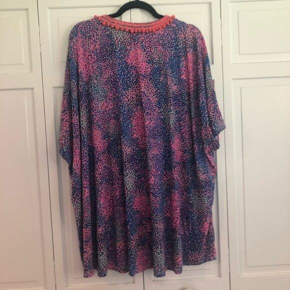 Nanette lepore swim beaded cover up tunic - Picture 4 of 5